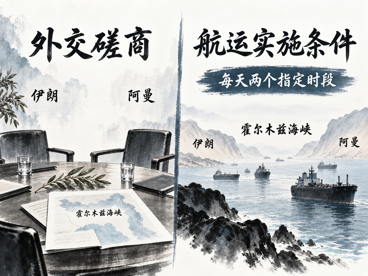 霍尔木兹海峡通航仍受政治条件与保护时段约束