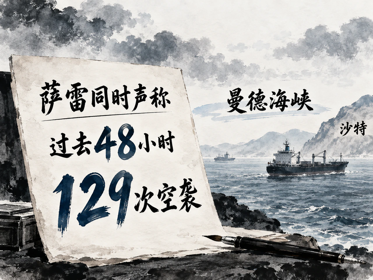 胡塞方面的军事声明与曼德海峡航运风险