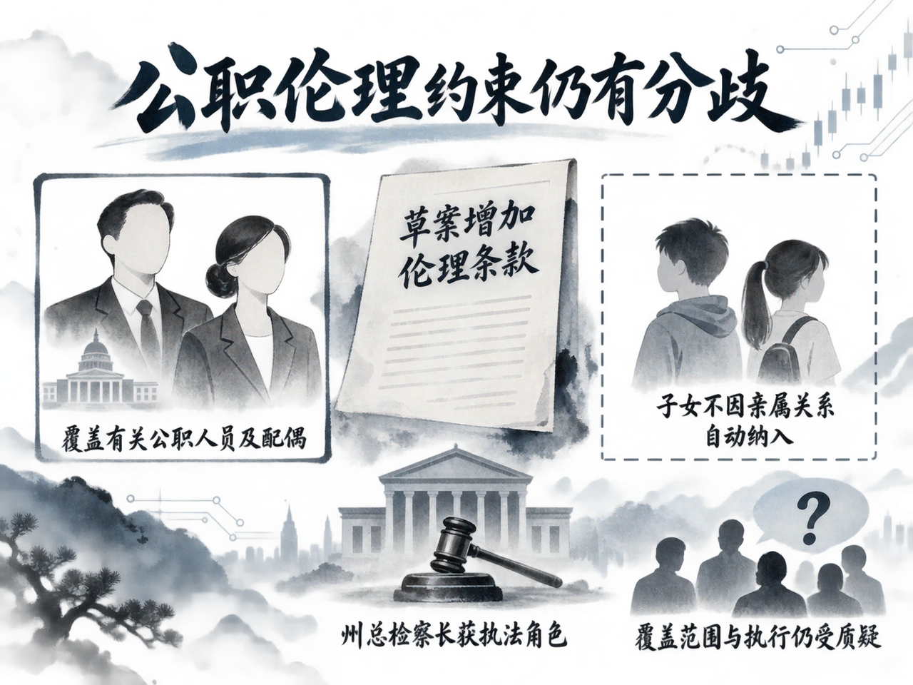 公职伦理争议：新增约束条款，覆盖范围仍有分歧