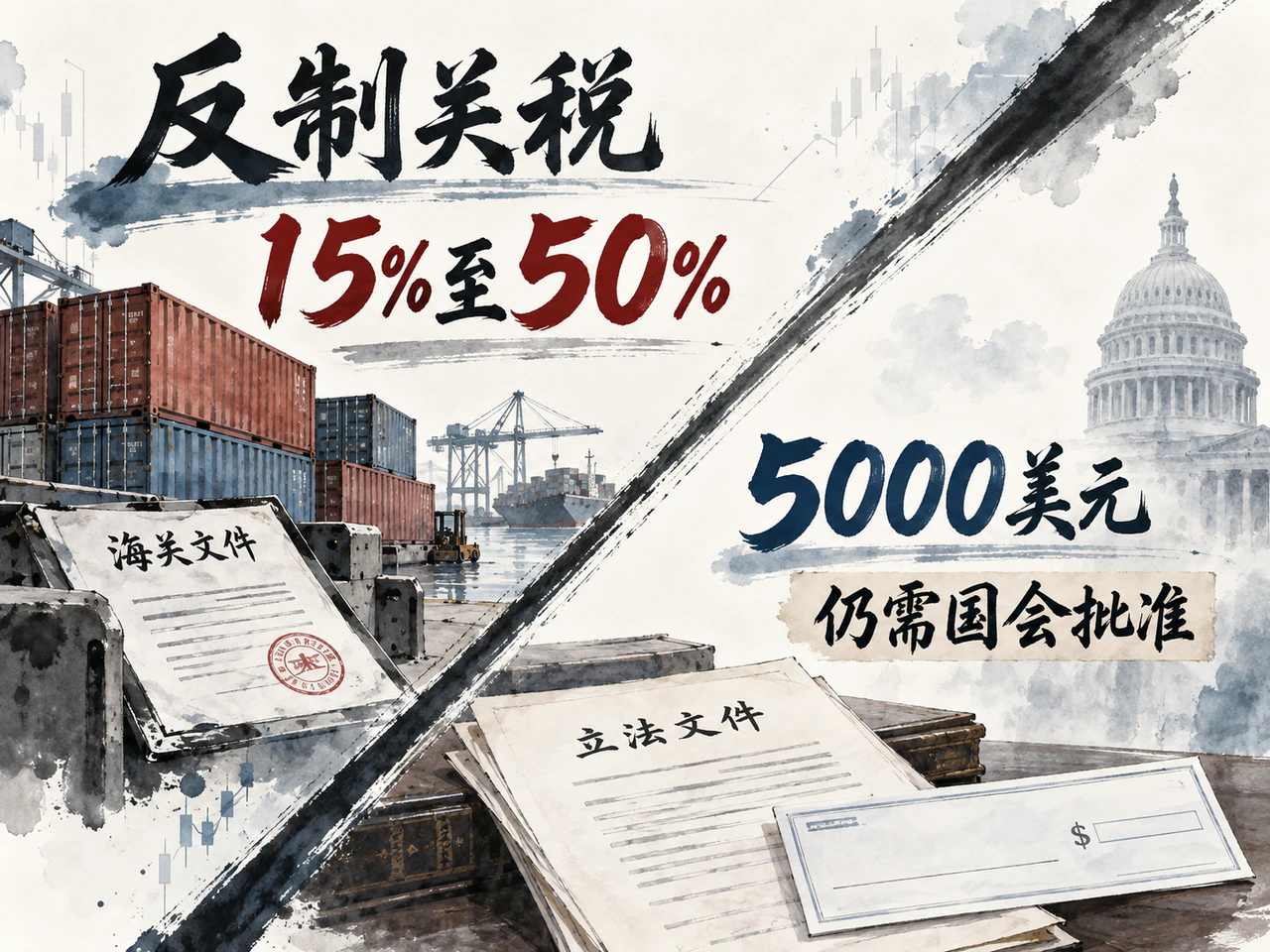 贸易关税已生效,财政提议仍待批准