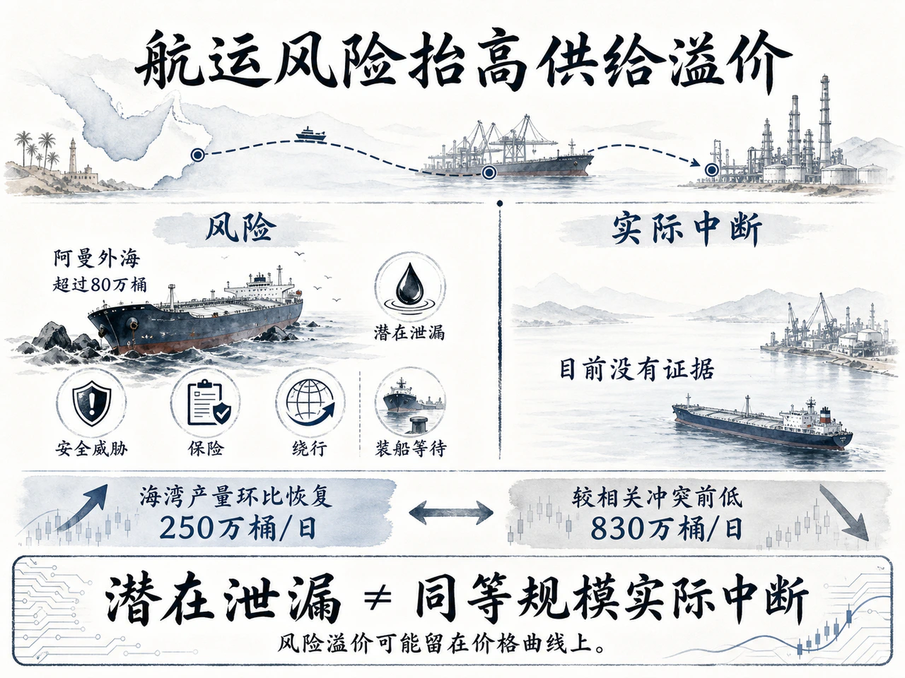 航运风险抬高供给溢价