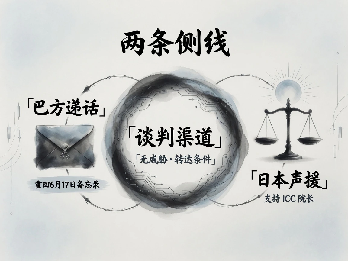 两条侧线:巴方递话重回6月17日备忘录、日本声援ICC院长