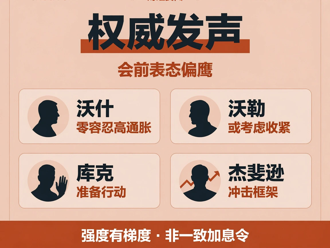 权威发声:沃什零容忍高通胀、沃勒或考虑收紧、库克准备行动、杰斐逊冲击框架