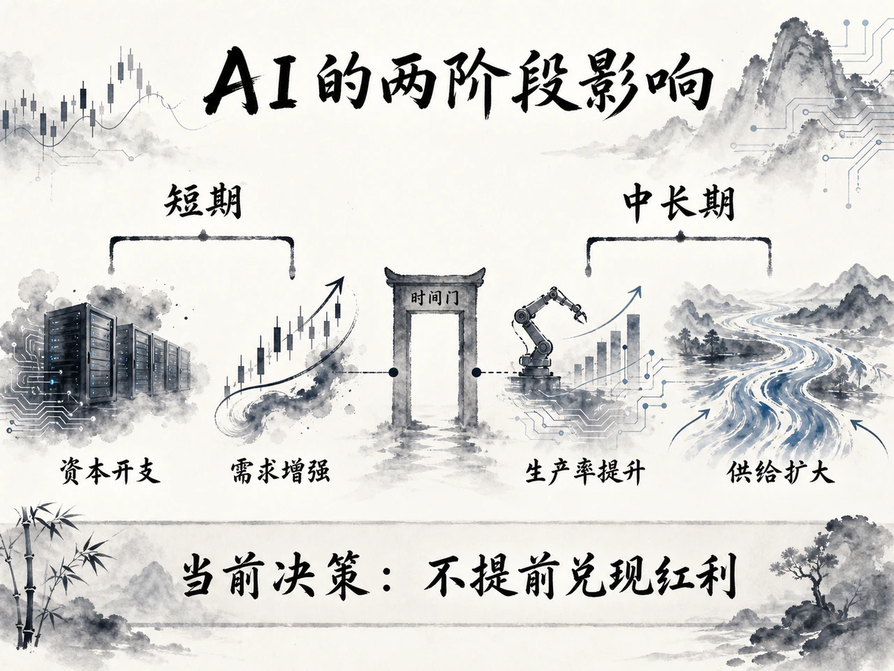 人工智能对需求与供给的两阶段影响