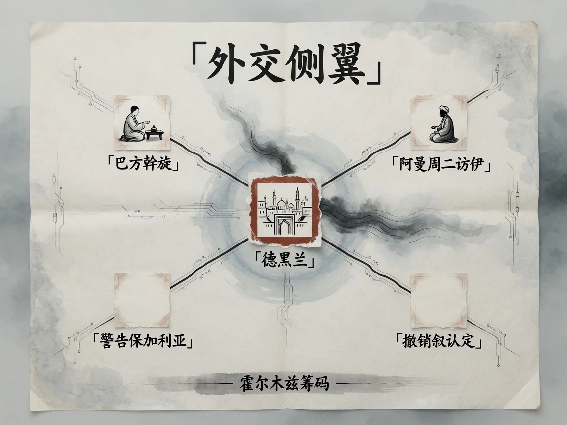 外交侧翼四向辐条:巴方斡旋、阿曼周二访伊、警告保加利亚、撤销叙认定,霍尔木兹筹码