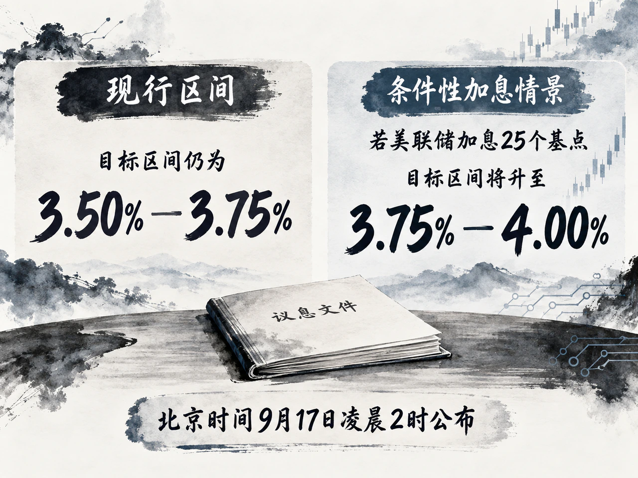 美联储加息仍待决议,后续路径取决于预测与表态。