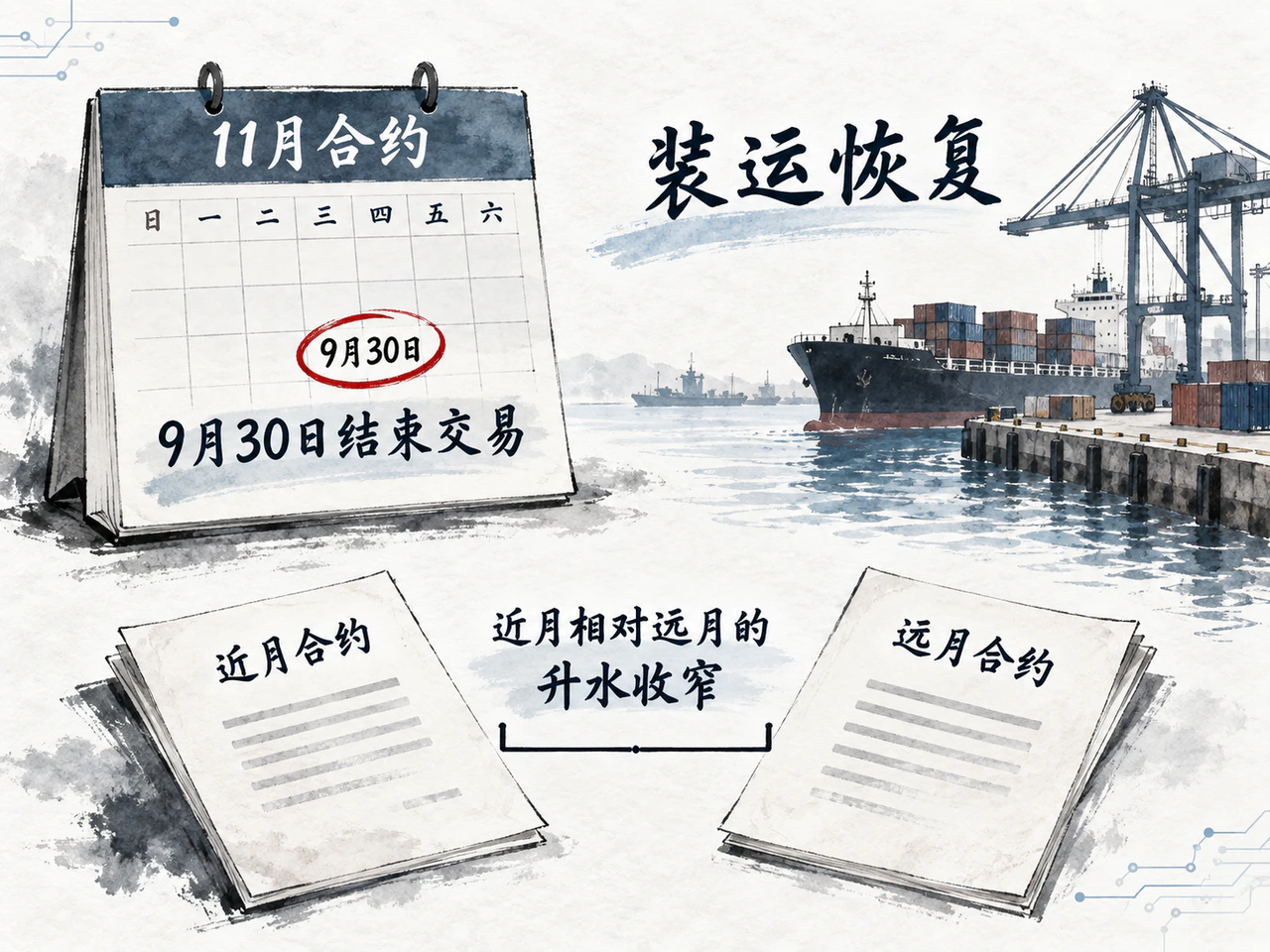 布伦特11月合约9月30日结束交易,持续回落仍需供需验证