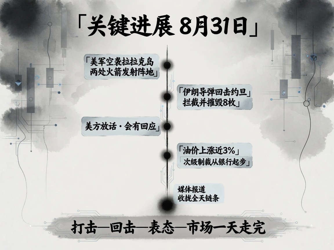 关键进展时间轴:打击—回击—各方表态—油价与制裁
