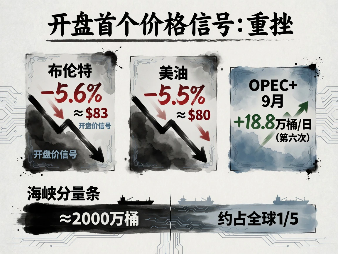 油价开盘重挫与OPEC+增产