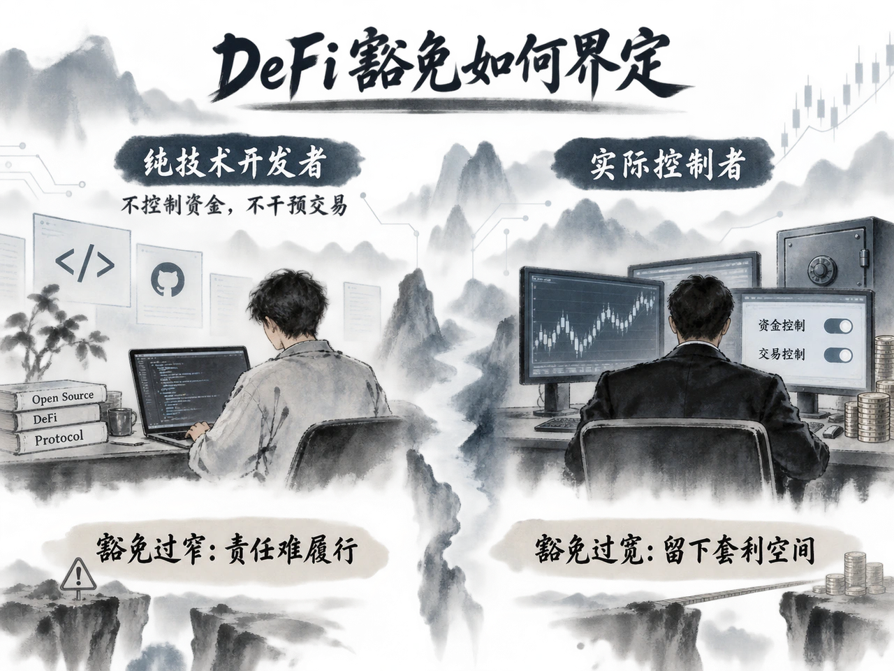 DeFi责任边界：保护纯技术开发者，同时约束实际控制者
