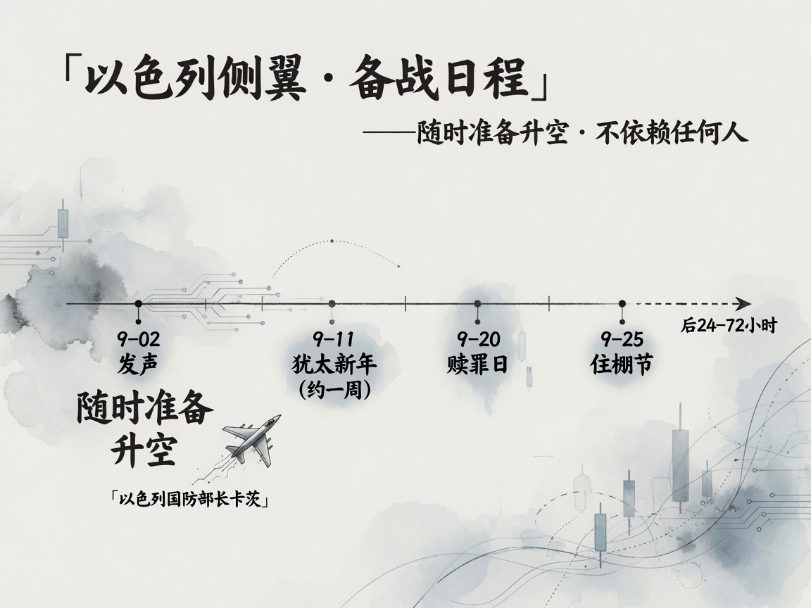 以色列侧翼:战机随时升空,犹太节日日程排进备战表