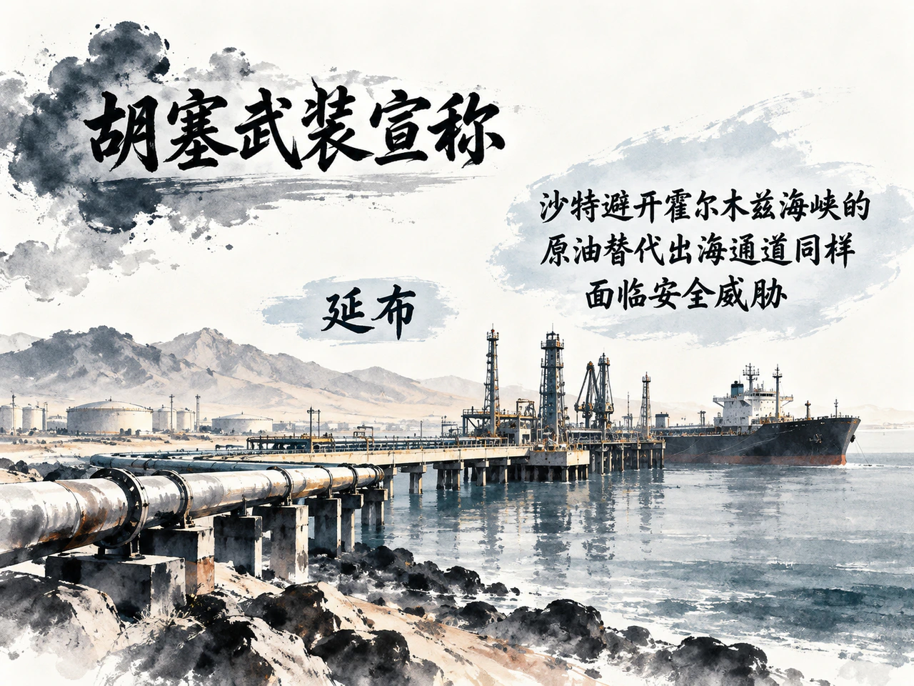 胡塞声称袭击延布使替代出海通道面临威胁