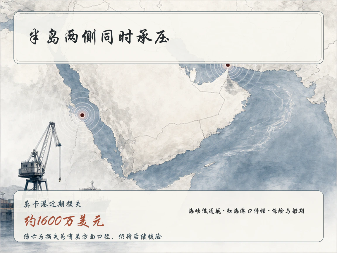 霍尔木兹与红海双侧航运风险传导图