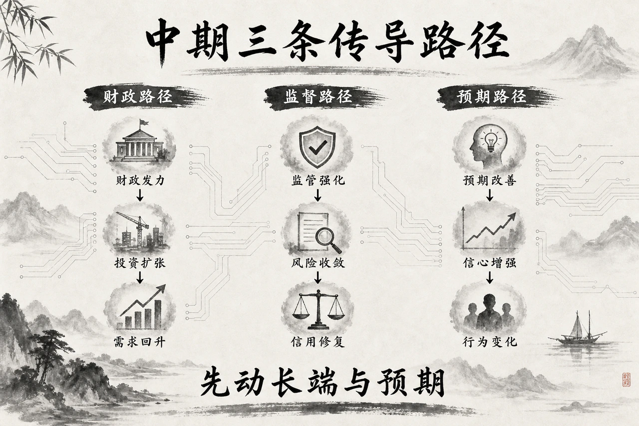 中期选举三条传导路径