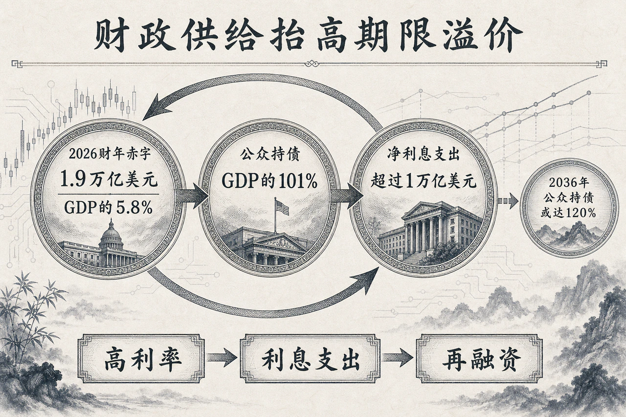 财政供给推升期限溢价