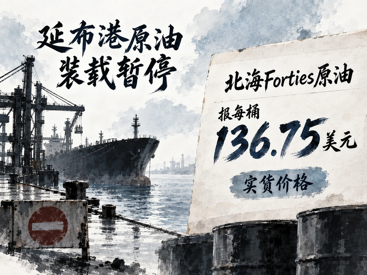 延布装船暂停,北海Forties实货价格走高。