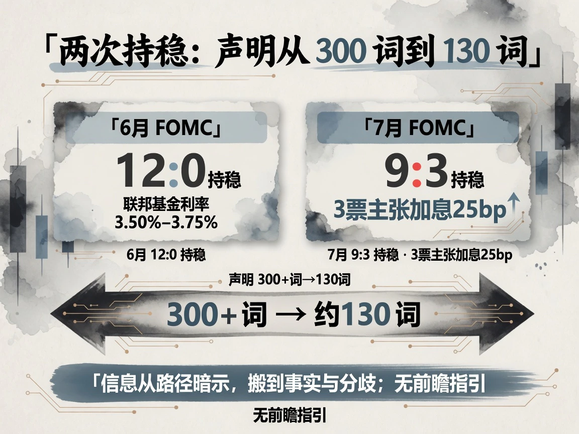 两张声明，两次持稳：信息从“路径暗示”搬到“事实与分歧”
