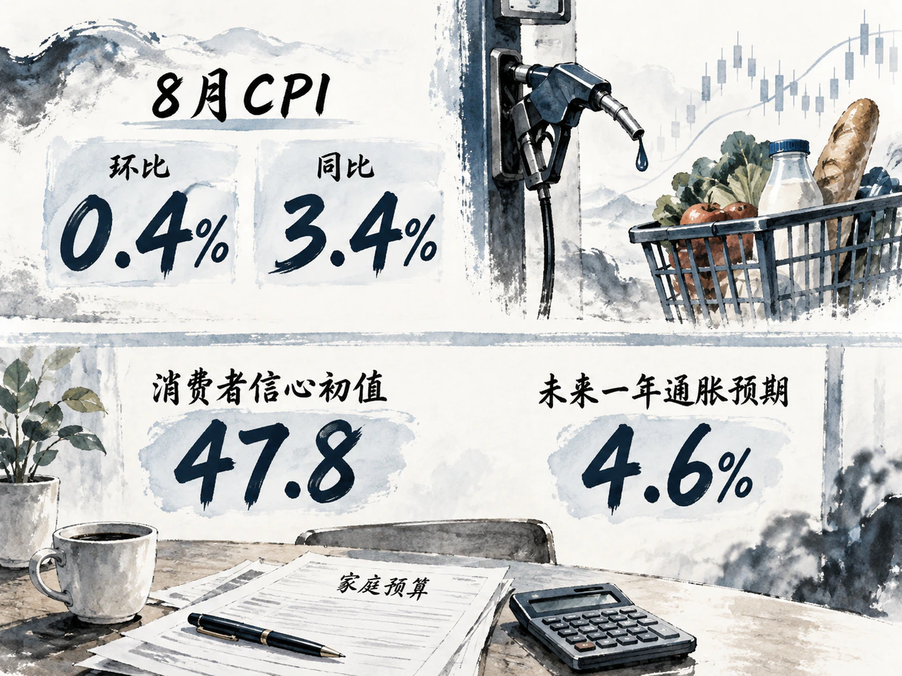 通胀数据与居民购买力压力
