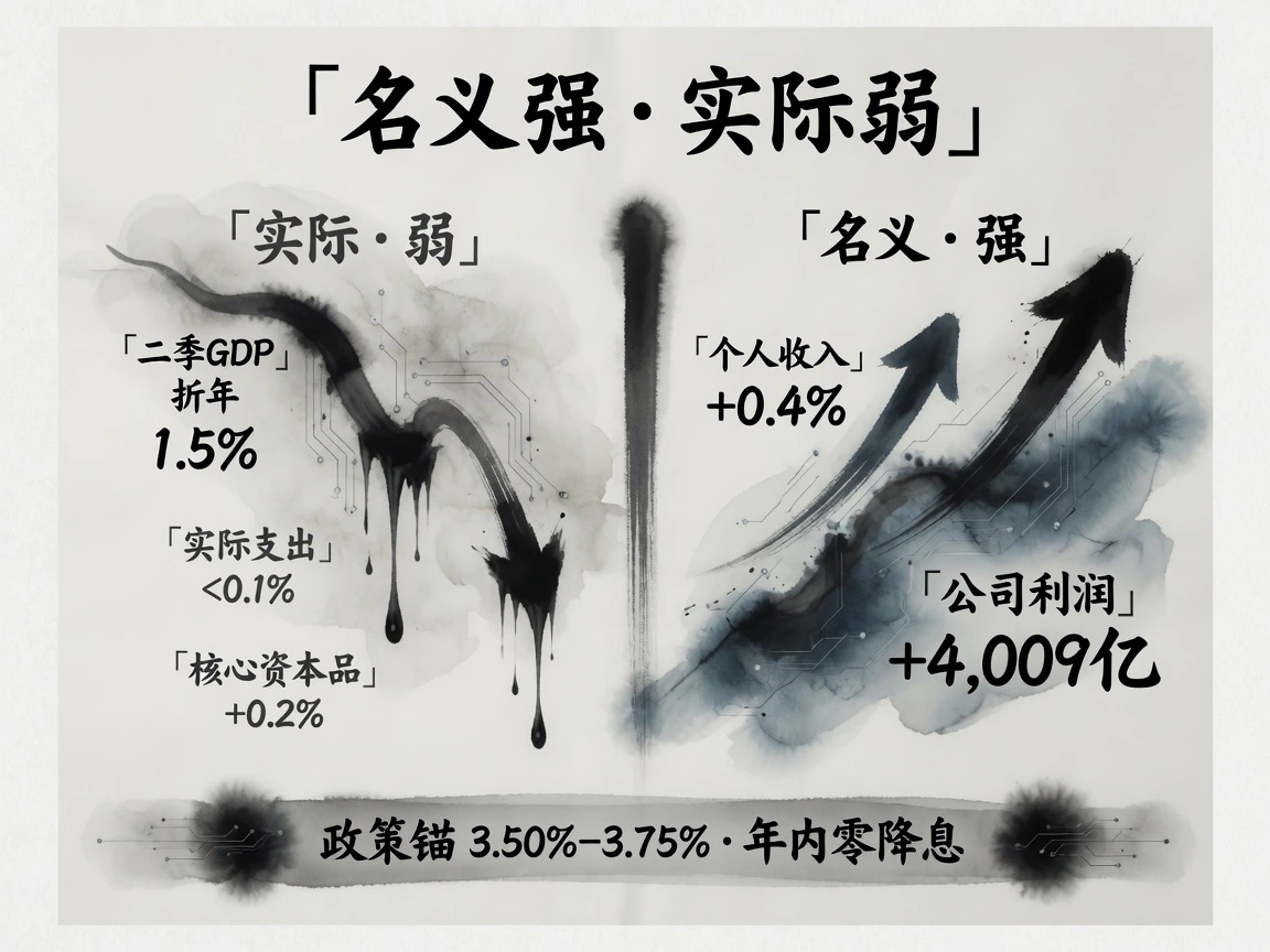 宏观:名义强、实际弱,政策锚纹丝不动