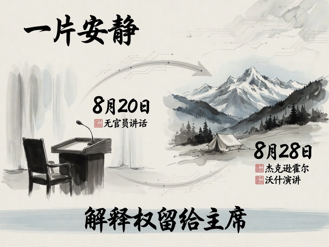 8月20日联储一片安静、无官员讲话;沃什定调留给8月28日杰克逊霍尔主题演讲