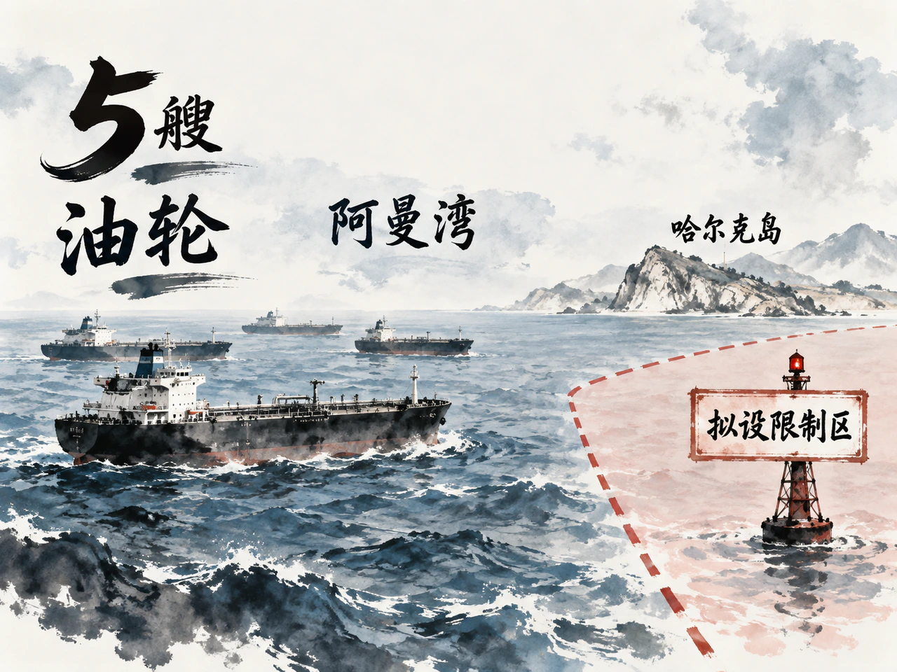 油轮受袭与海上限制威胁