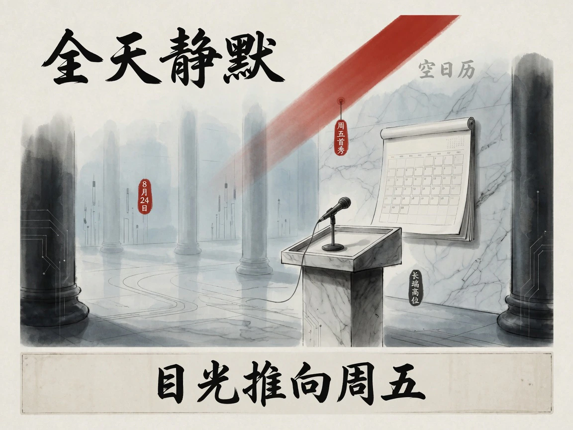 8月24日联储全天静默,无官员讲话,媒体把目光推向周五沃什杰克逊霍尔首秀