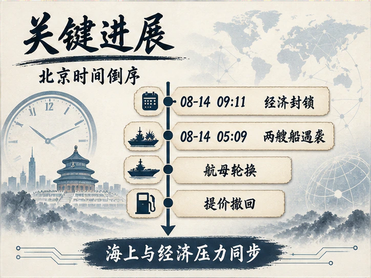 未来24小时观察:船舶调查、实际通行与外溢风险