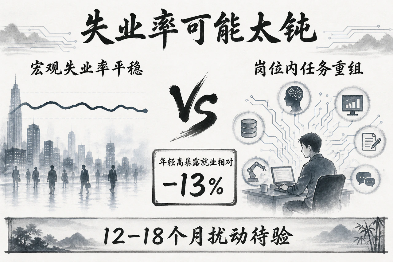 就业判断可能滞后