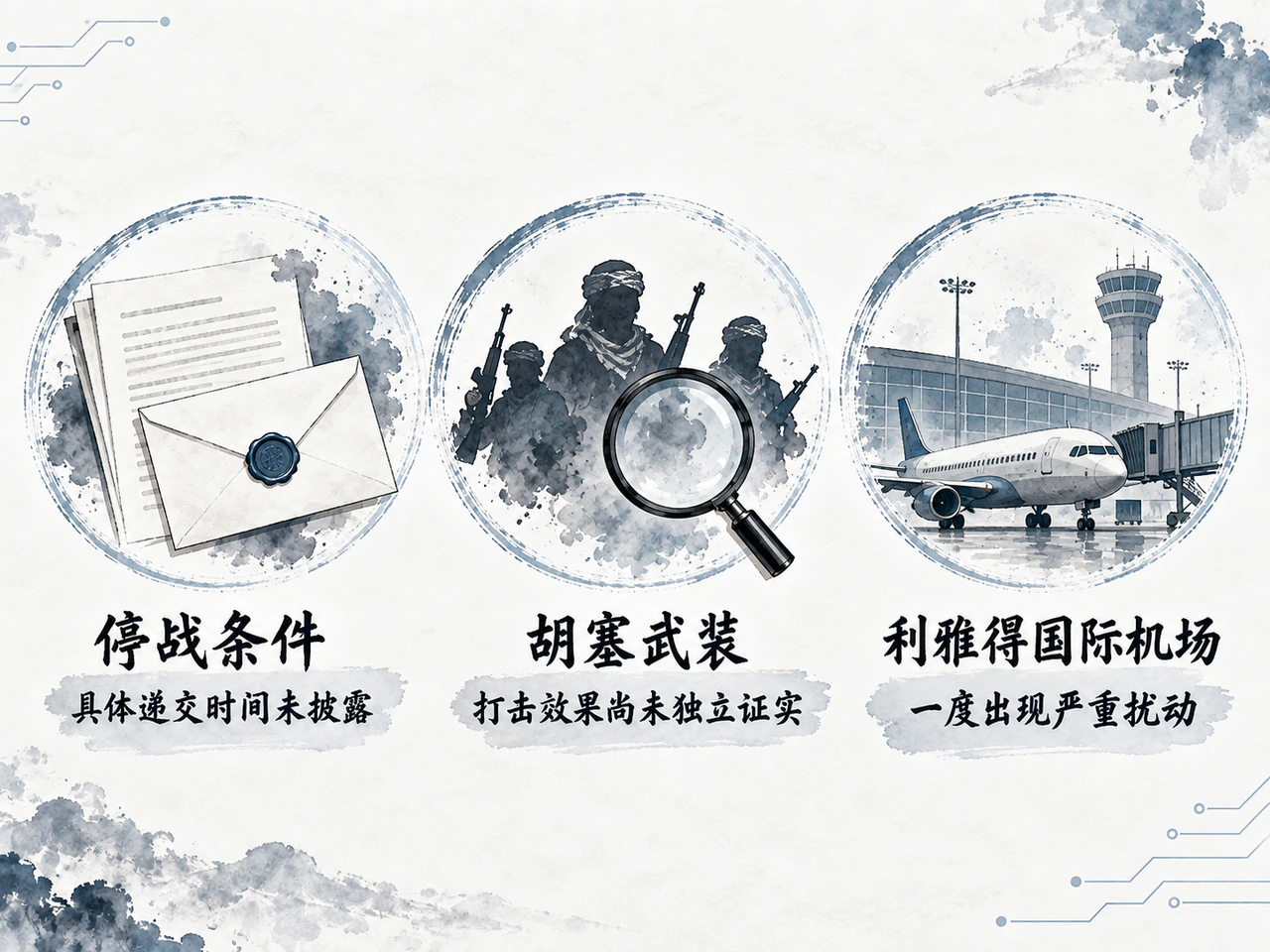 本期关键进展：外交条件已转达，军事说法有分歧