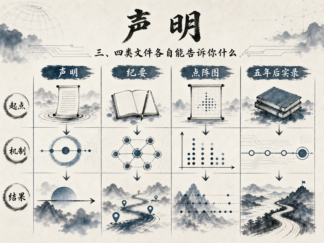 FOMC声明纪要点阵图实录区别图