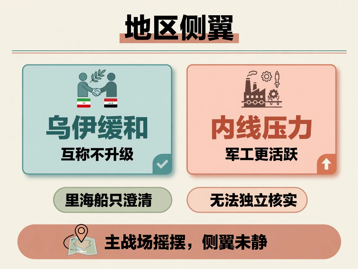 地区侧翼：乌伊互释缓和与内线压力并存，主战场摇摆侧翼未静
