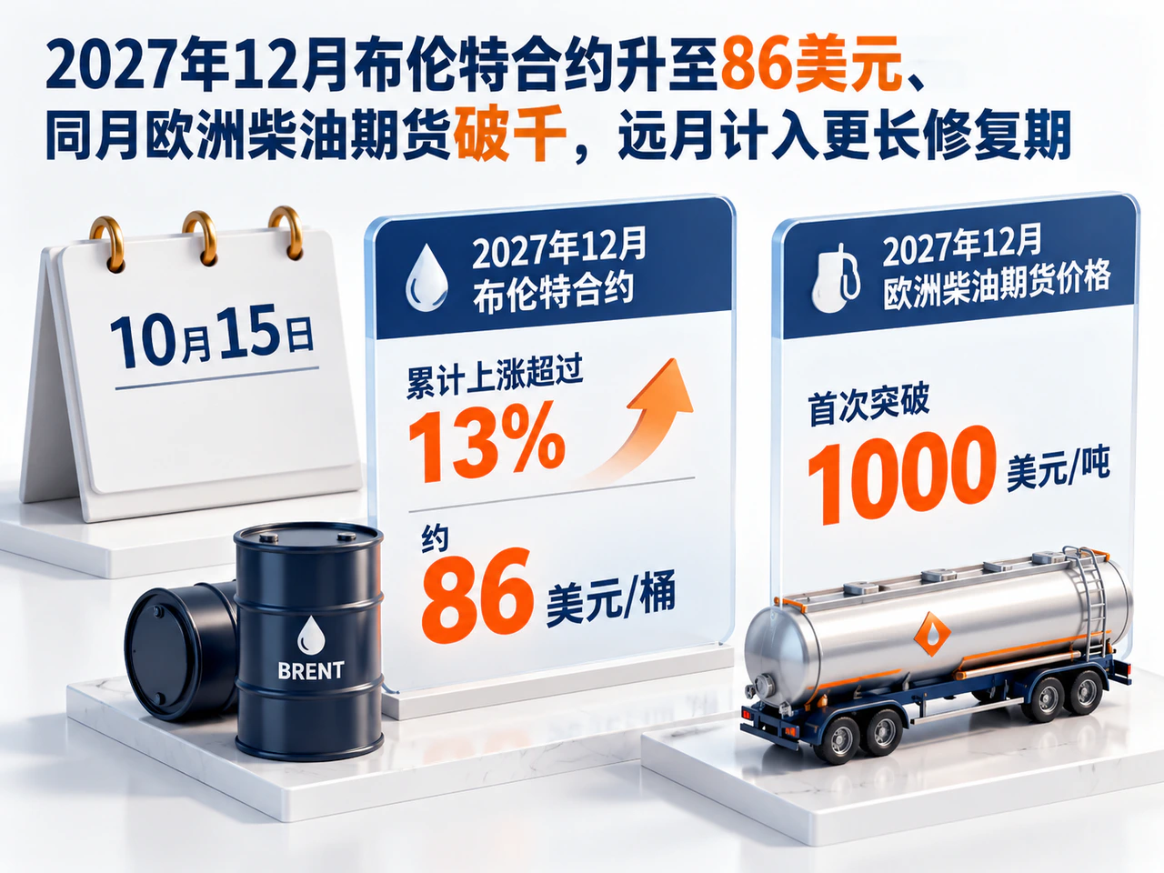 2027年12月油品期货合约在本周被重新定价