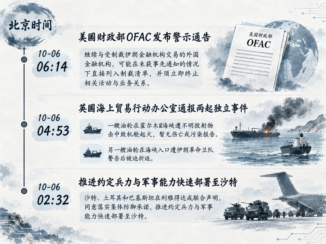 北京时间三项关键进展摘录